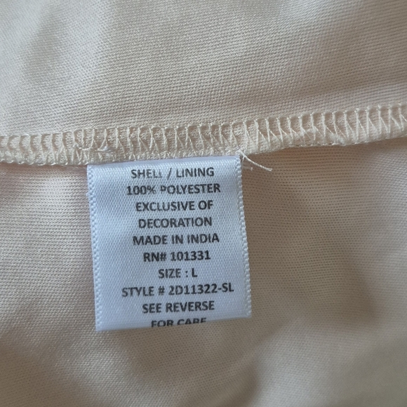 Charlotte Russe Light Pink Button-Front Dress - Picture 5 of 6